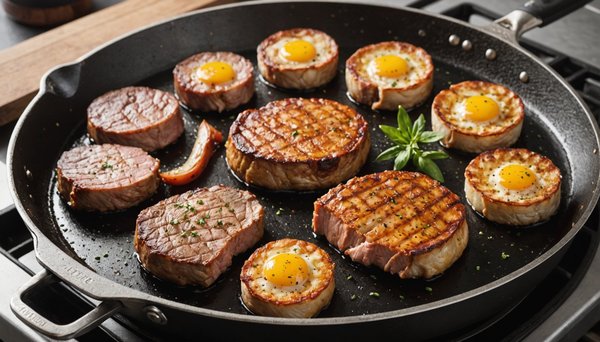 Les techniques de cuisson à la poêle pour les viandes